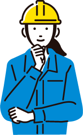 作業員(女性)のイラスト